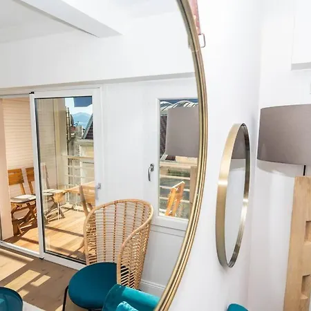 아파트 2 Bedroom Croisette Balcony & Sea View Olam *